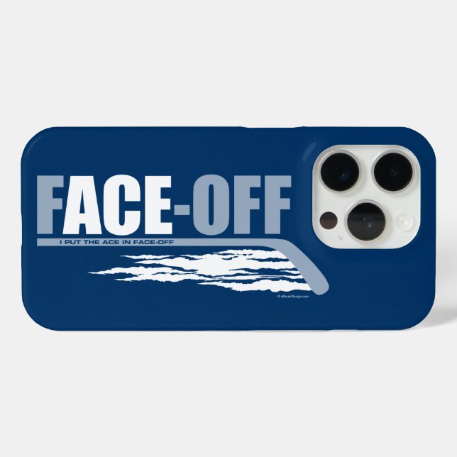 Face-Off Ace (Hockey) Case-Mate iPhone Case (Back (Horizontal))