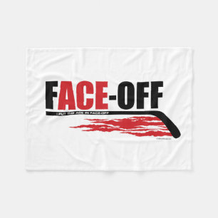 Face-Off Ace (Hockey) Fleece Blanket