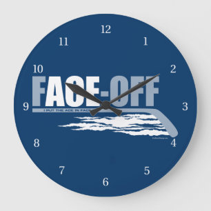 Face-Off Ace (Hockey) Large Clock