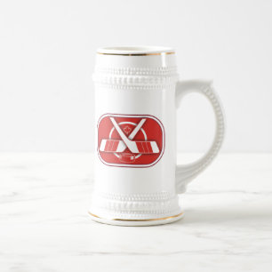 Face-Off! Beer Stein