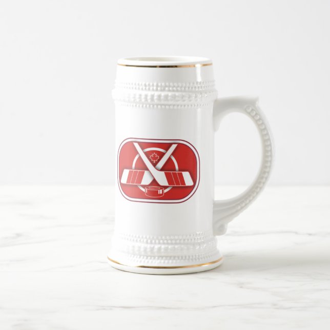 Face-Off! Beer Stein (Right)