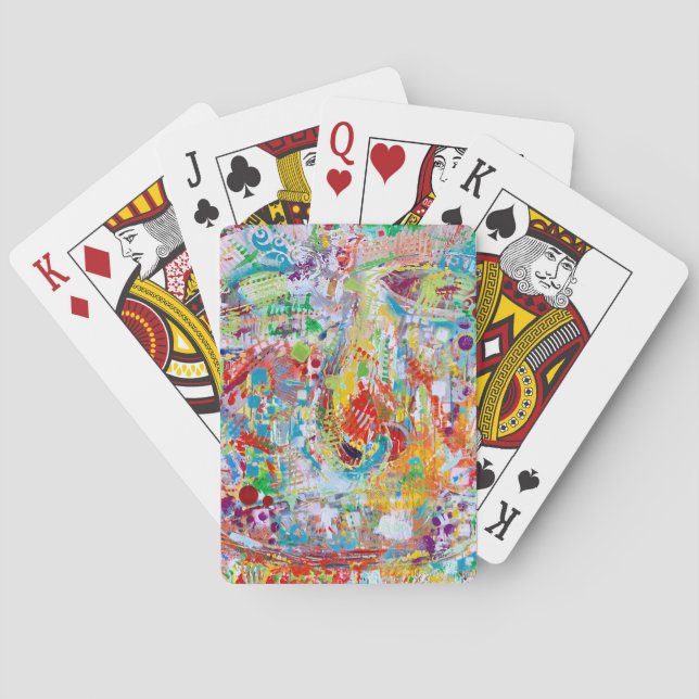 Face Off Playing Cards (Back)