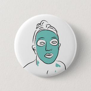 Face Pack 2 Inch Round Button