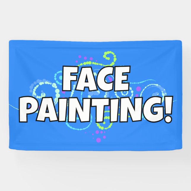 Face Painting Banner (Horizontal)