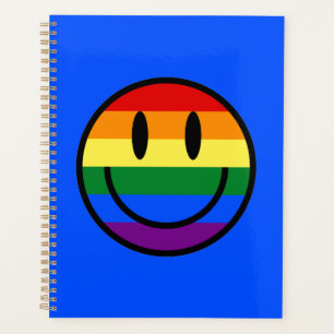 Face souriante arc-en-ciel