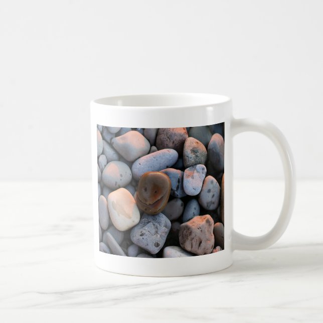 Face Stone Coffee Mug (Right)