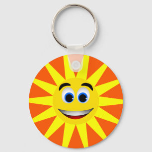 FACE SUN KEYCHAIN