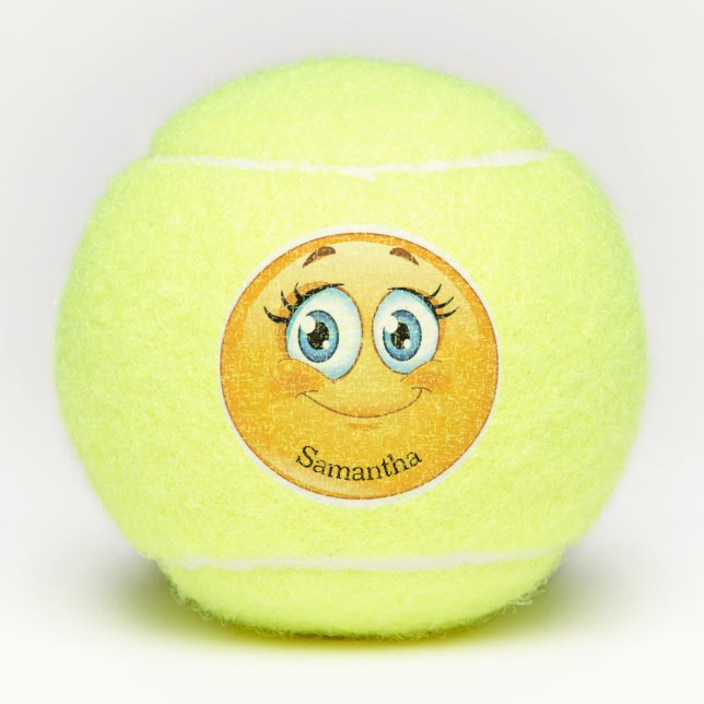 Face Tennis Balls (Front)