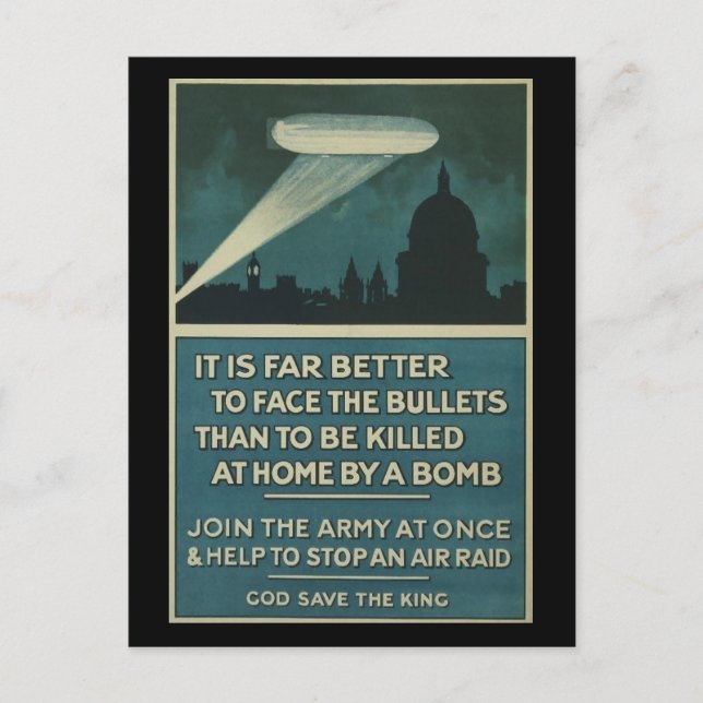 Face the Bullets Postcard (Front)