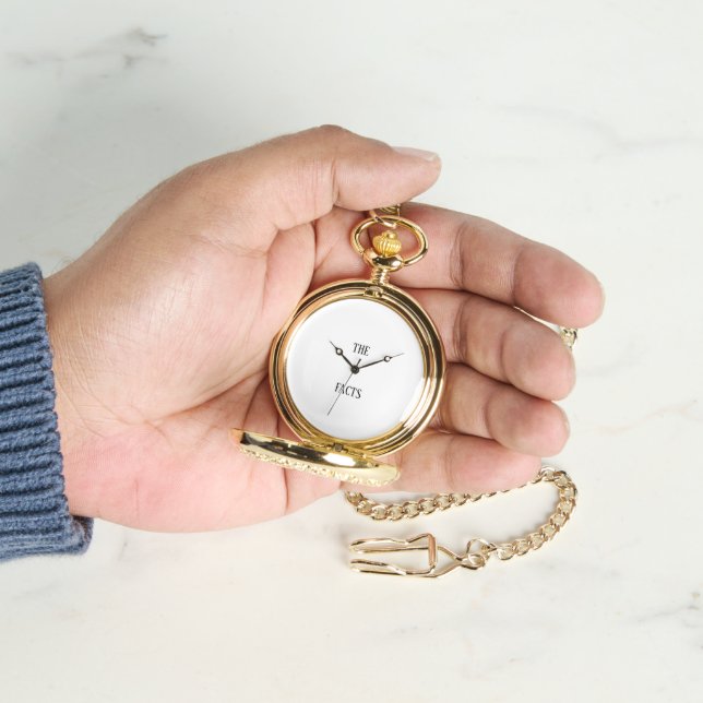 Face The Facts Pun Watch (Hand)