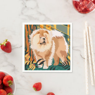 FACE THE SUN  Chow paper napkins