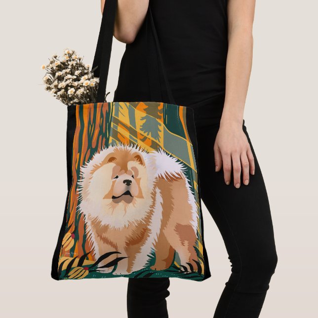FACE THE SUN  Chow Tote or Crossbody bag (Close Up)