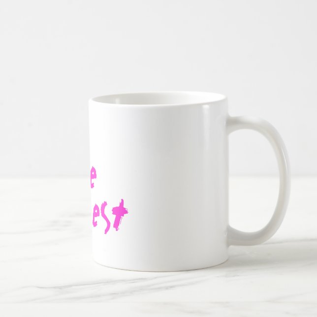 Face The West Mug White/Pink (Right)