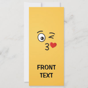 Face Throwing a Kiss