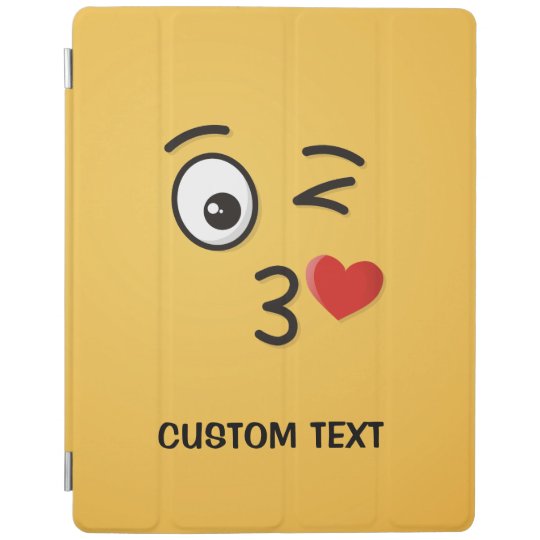 Face Throwing a Kiss iPad Cover