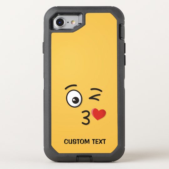 Face Throwing a Kiss OtterBox Defender iPhone 8/7 Case