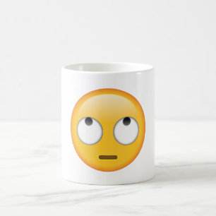 Face With Rolling Eyes - Emoji Coffee Mug
