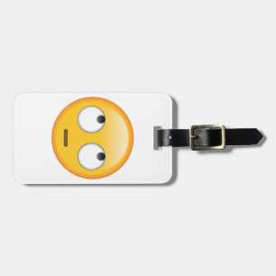 Face With Rolling Eyes - Emoji Luggage Tag