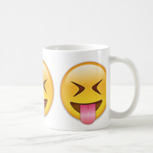 Face With Stuck Out Tongue & Tightly Closed Eyes Coffee Mug