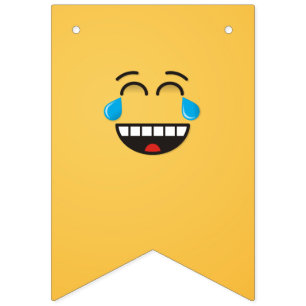 Face With Tears of Joy Bunting Flags