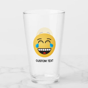 Face With Tears of Joy Glass