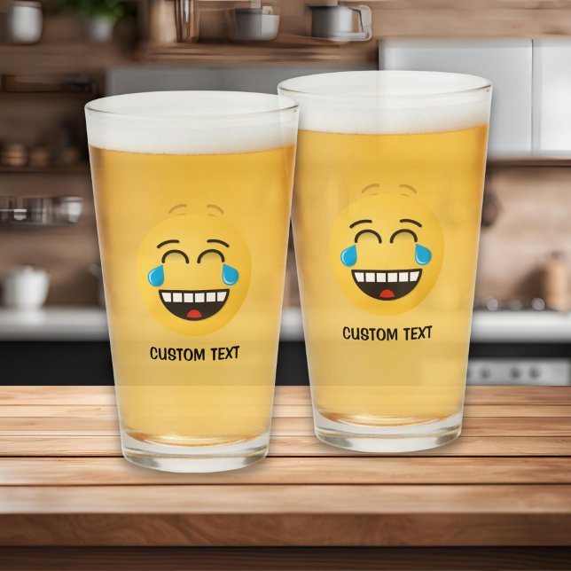 Face With Tears of Joy Glass (Creator Uploaded)