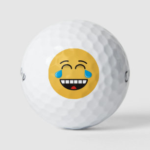 Face With Tears of Joy Golf Balls