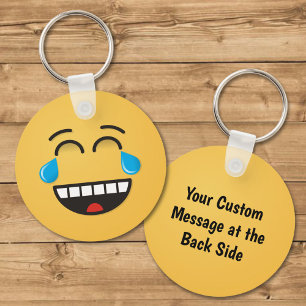 Face With Tears of Joy Keychain