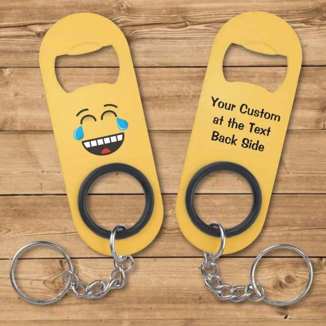 Face With Tears of Joy Keychain Bottle Opener (Creator Uploaded)