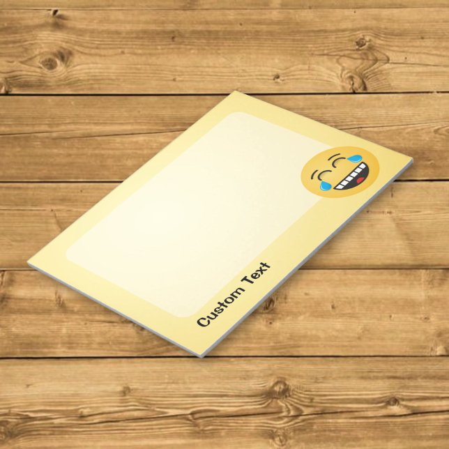 Face With Tears of Joy Notepad (Creator Uploaded)