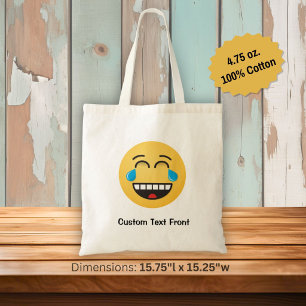 Face With Tears of Joy Tote Bag