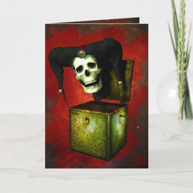 Face Your Fears Halloween Card (Front)