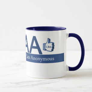Facebook Addicts Anonymous Mug