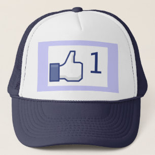 Facebook aiment le casquette de bouton