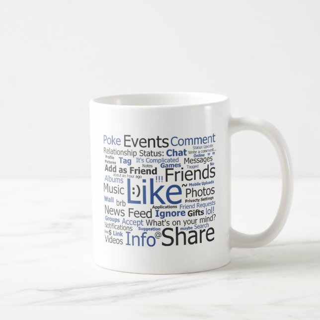 Facebook Coffee Mug (Right)