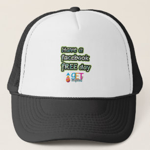 Facebook Free Day Trucker Hat