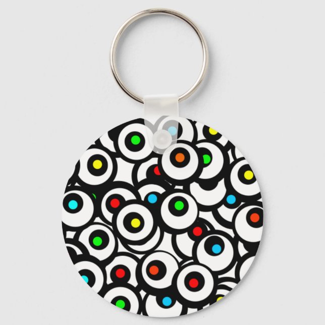 Facebook Graffiti Keychain (Front)