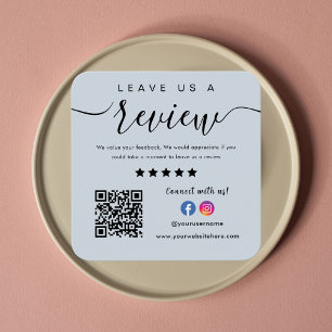 Facebook Instagram Logo Qr Code Leave Us A Review