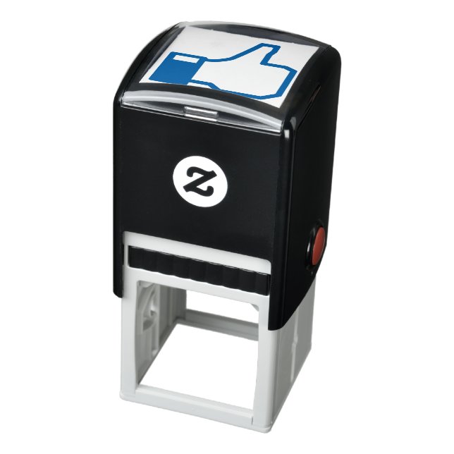facebook LIKE me thumb up STAMP with INK (Product)