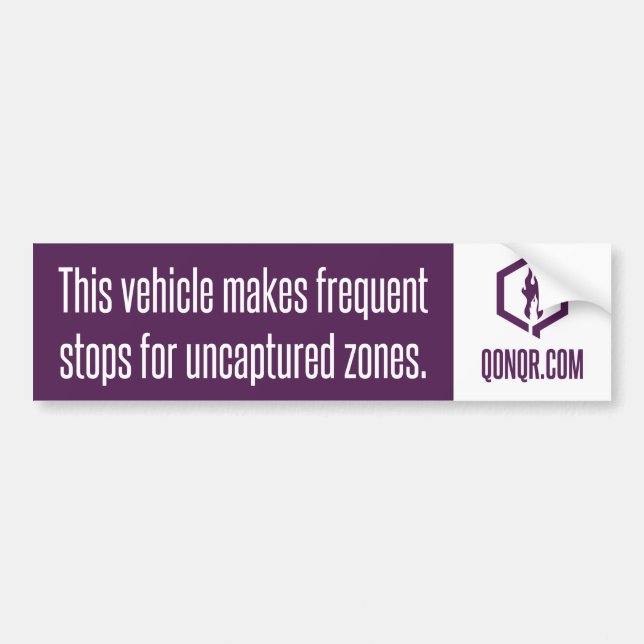 Faceless Frequent Stops Bumper Sticker (Front)
