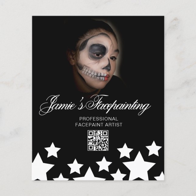 Facepainter Clown Children's Party Rental  Flyer (Front)