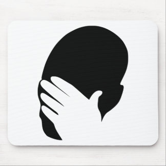 Facepalm meme mouse pad