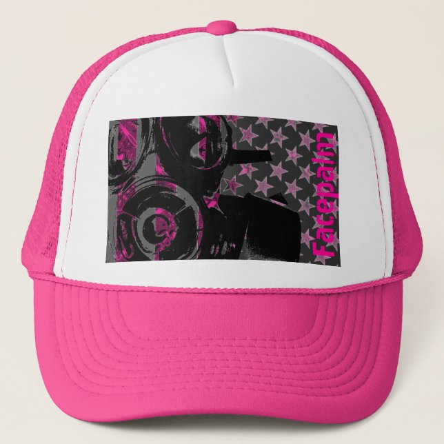 FACEPALM Original Art Design On Hat (Front)