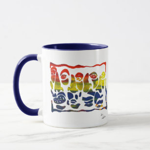 Faces by Kevin LaRiviere Mug