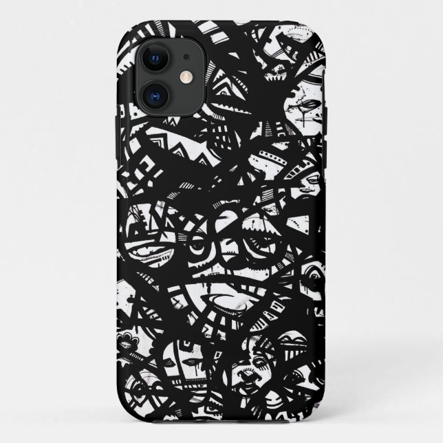 Faces Case-Mate iPhone Case (Back)