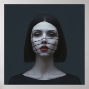Faces in Fashion Poster