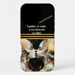 Faces in harmony. iPhone 16 pro max case