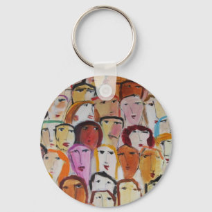 Faces Keychain