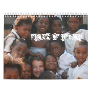 Faces of Africa - Customized - Customized Calendar