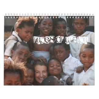 Faces of Africa - Customized - Customized Calendar